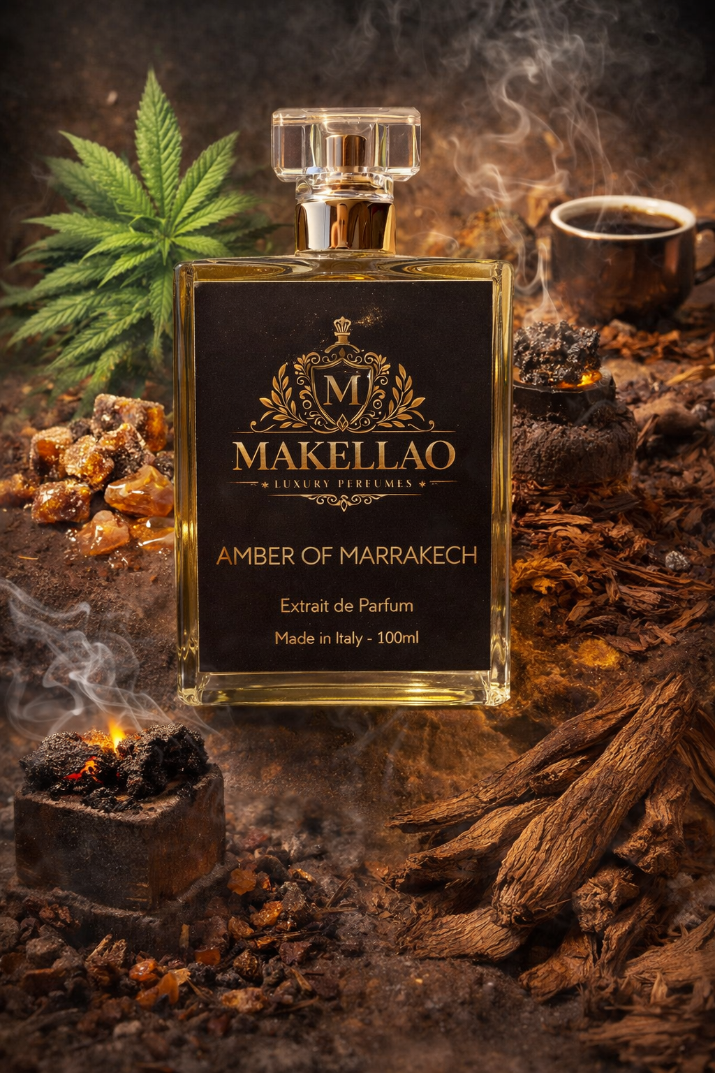 Amber of Marrakech – profumo orientale ambrato, caldo e avvolgente - Extrait de Parfum